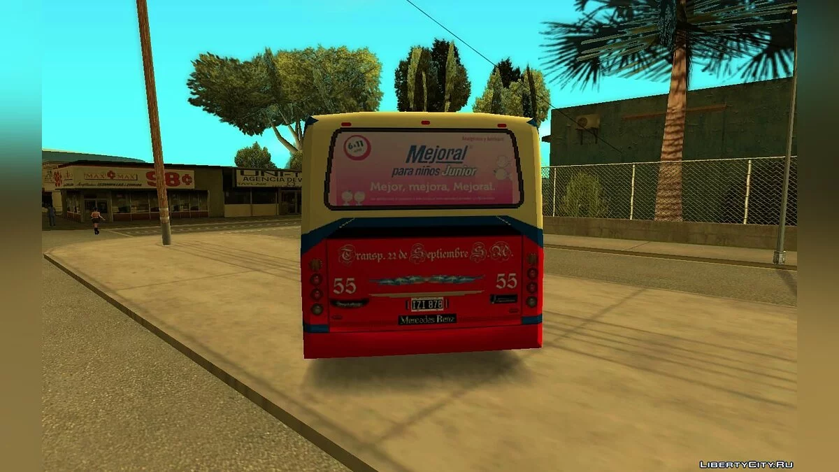 Metalpar Iguazu II MB OH1618L - Línea 2 / GTA San Andreas
