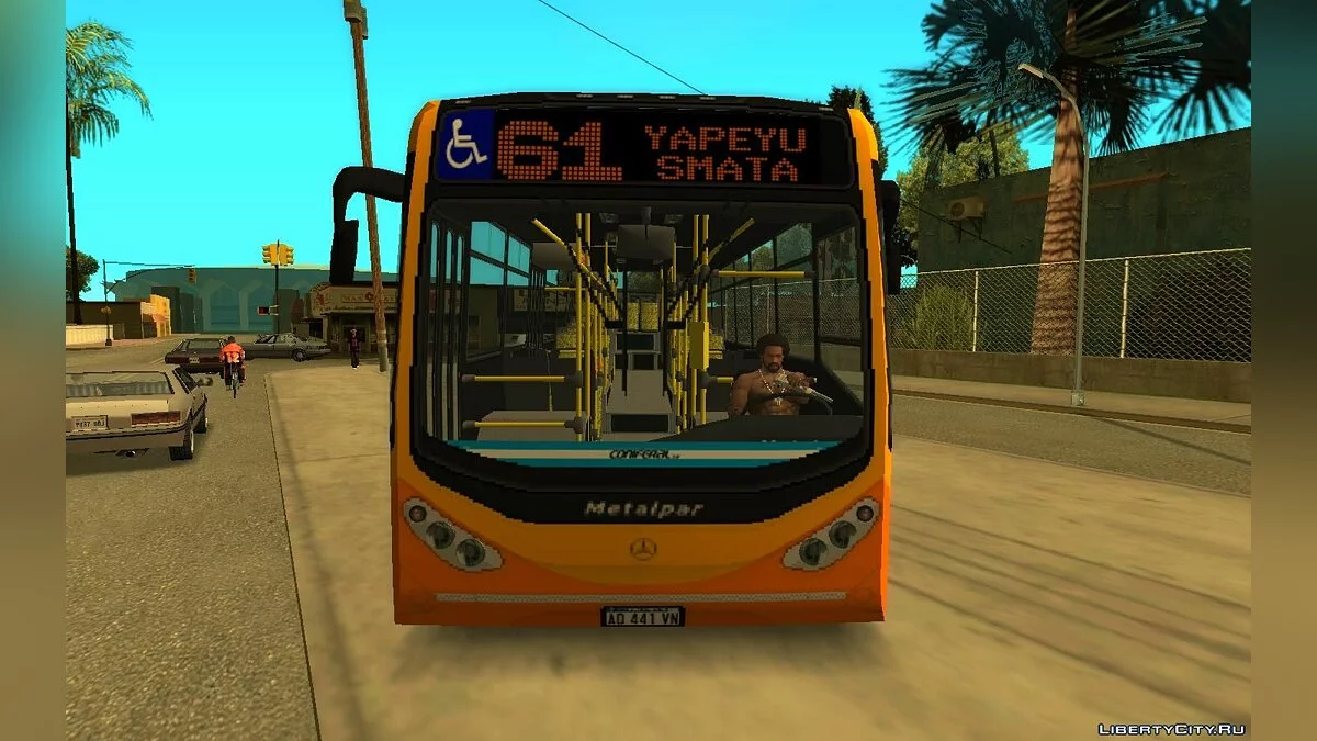 Metalpar Iguazu III MB O500U - Line 61 Coniferal / GTA San Andreas