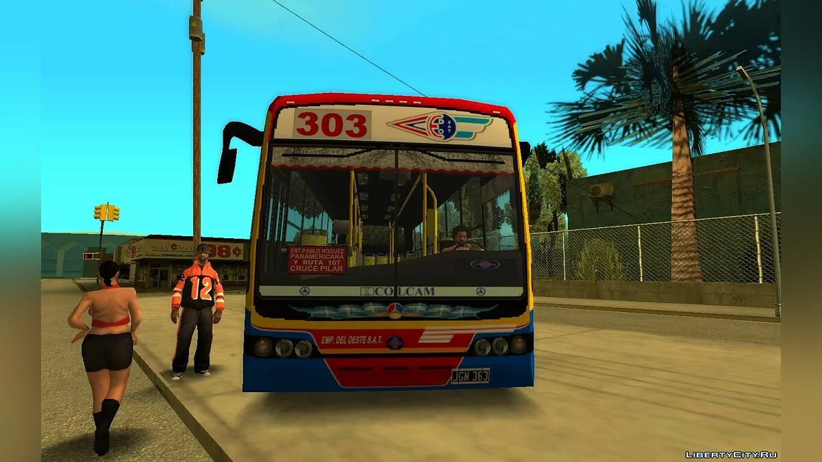 نوفوبوس بامبام MB OF1418 - الخط 303 / جي تي إيه سان أندرياس