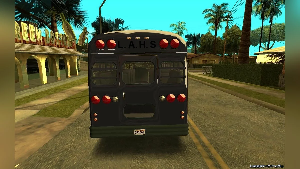 GTA 5 Vapid School Bus Los Angeles v1.0 / GTA San Andreas