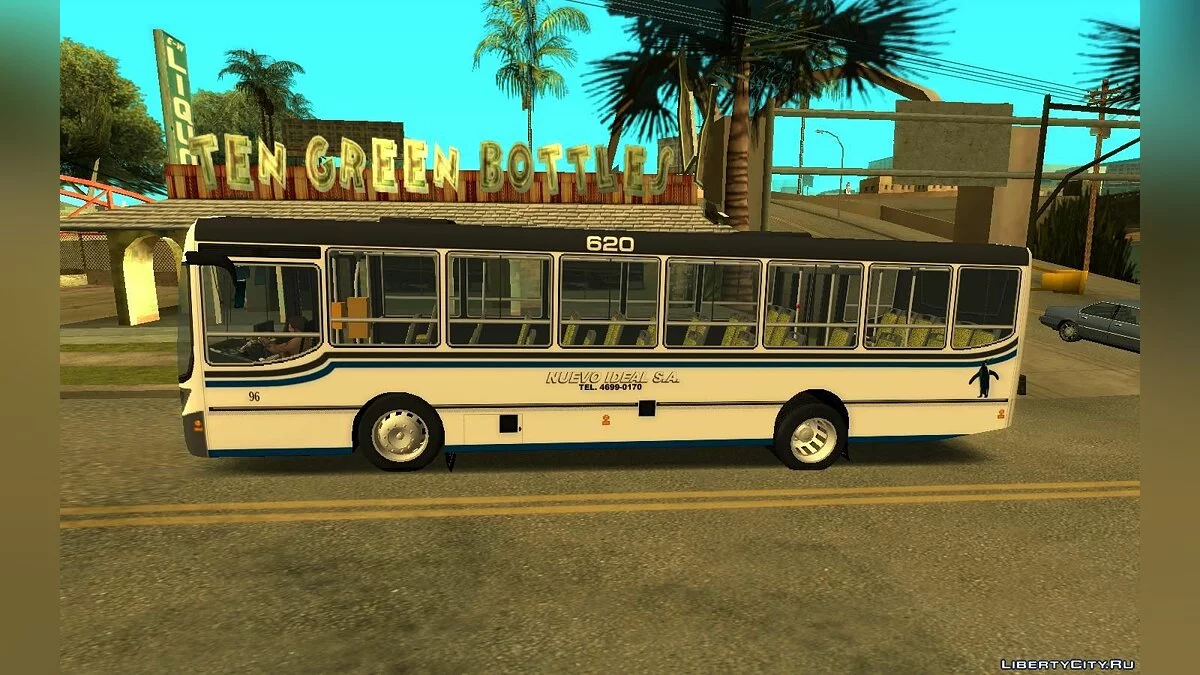 Italbus Bello MB OF1418 - Лінія 620 / GTA San Andreas