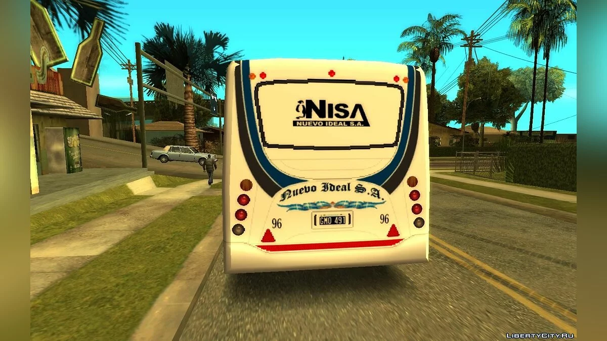 Italbus Bello MB OF1418 - Лінія 620 / GTA San Andreas