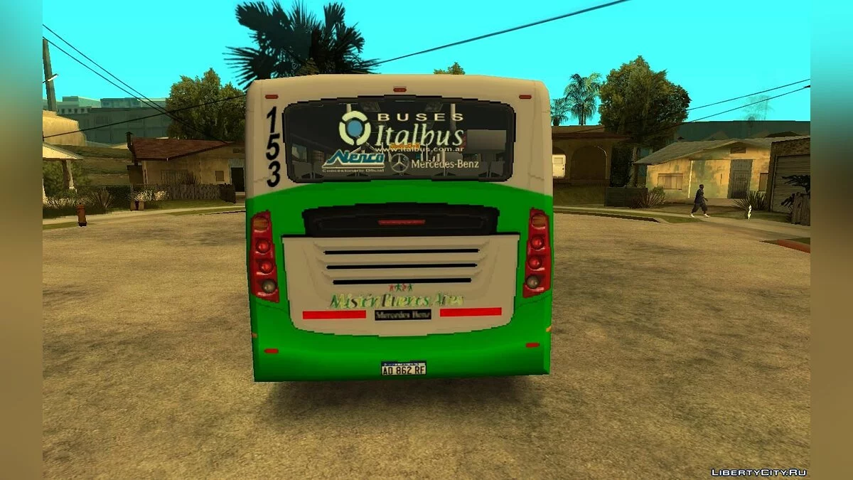 Italbus Tropea IV MB O500U - Línea 143 / GTA San Andreas