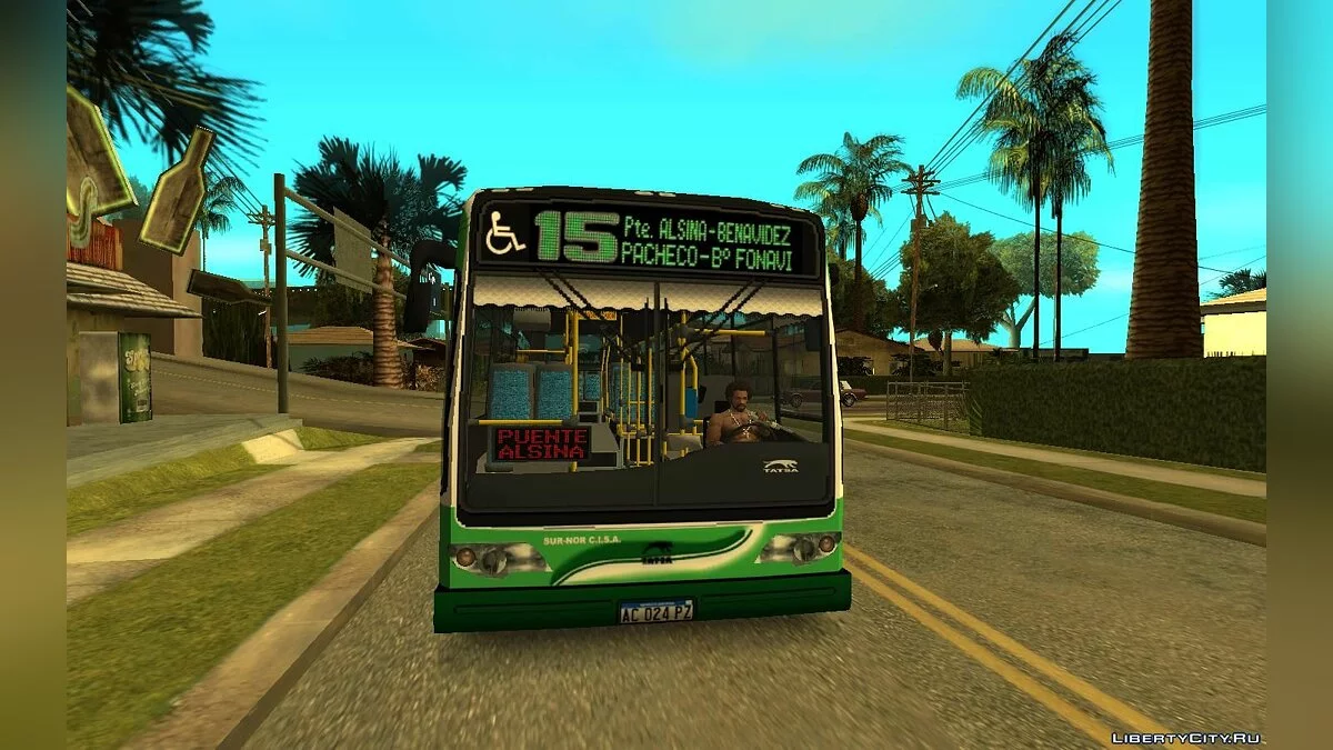 TATSA Puma D12 (G3) - Line 15 (New Scheme) / GTA San Andreas