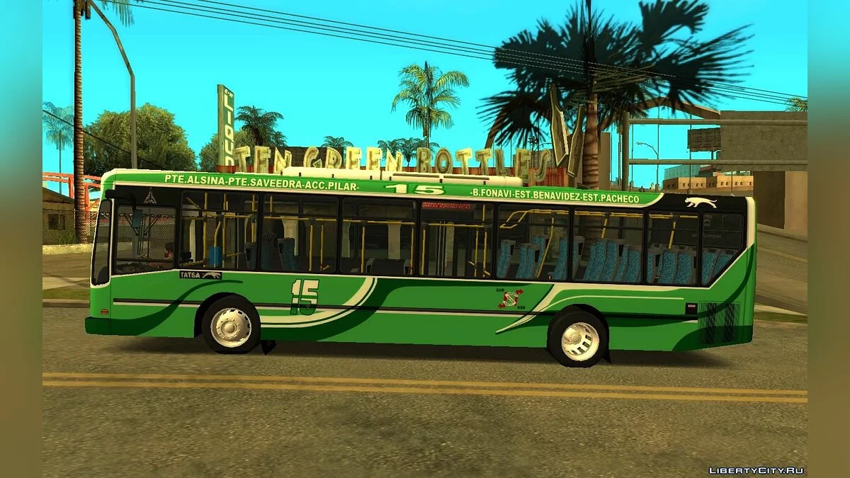 TATSA Puma D12 (G3) - Line 15 (New Scheme) / GTA San Andreas