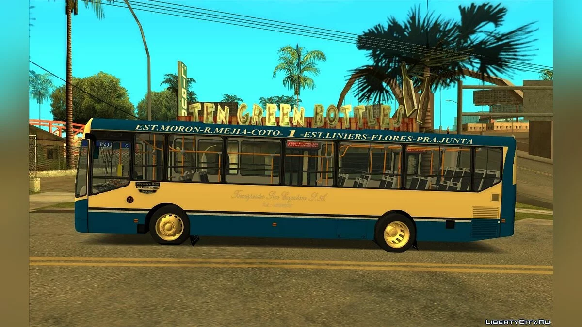 Metalpar Iguazu MB OH1618L - Línea 1 / GTA San Andreas