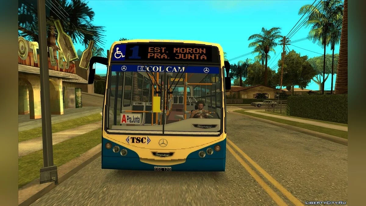 Metalpar Iguazu MB OH1618L - Línea 1 / GTA San Andreas