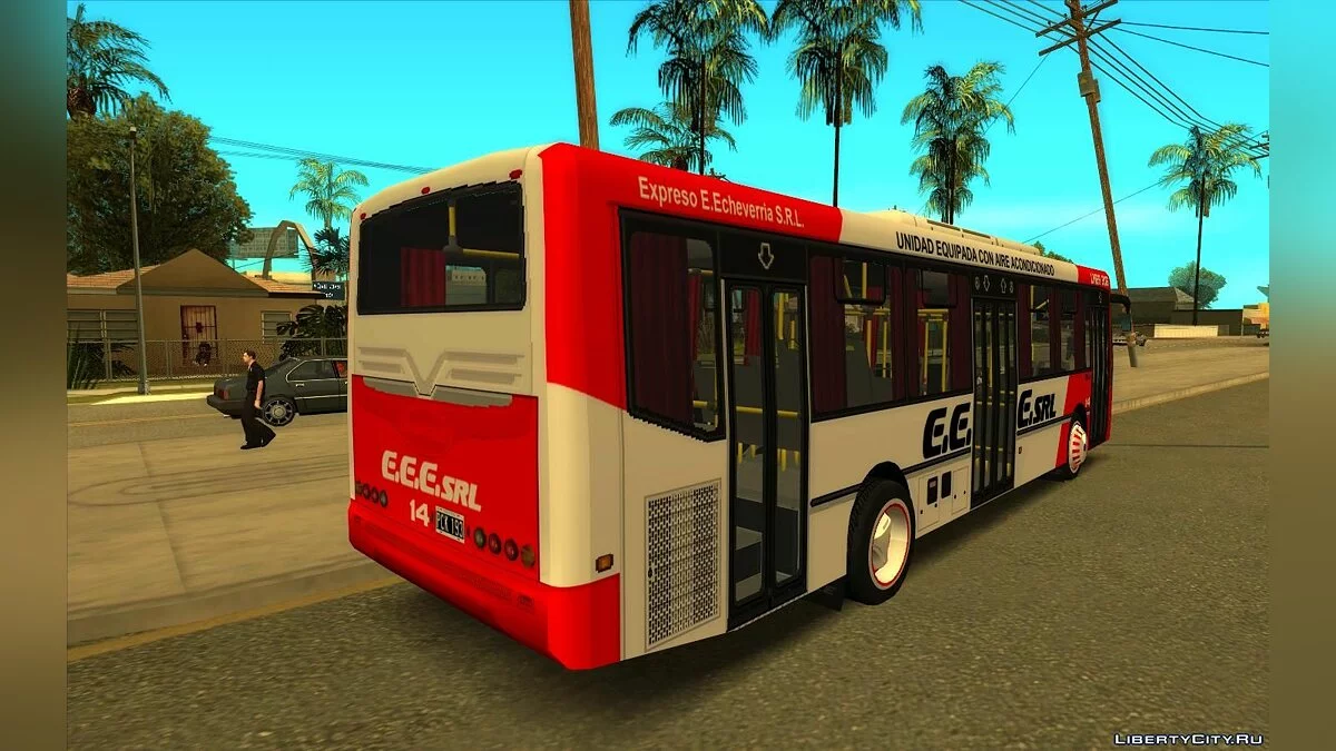 Nuovobus Menghi Agrale MT17 - 306线路 / GTA San Andreas