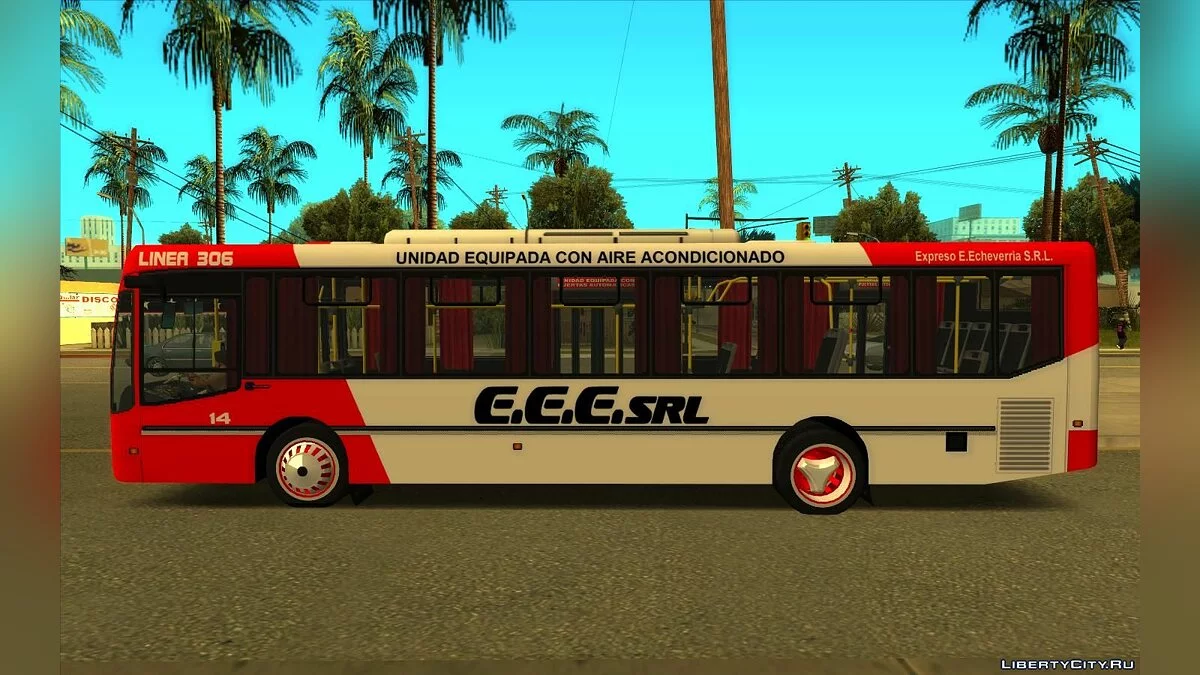 Nuovobus Menghi Agrale MT17 - 306线路 / GTA San Andreas