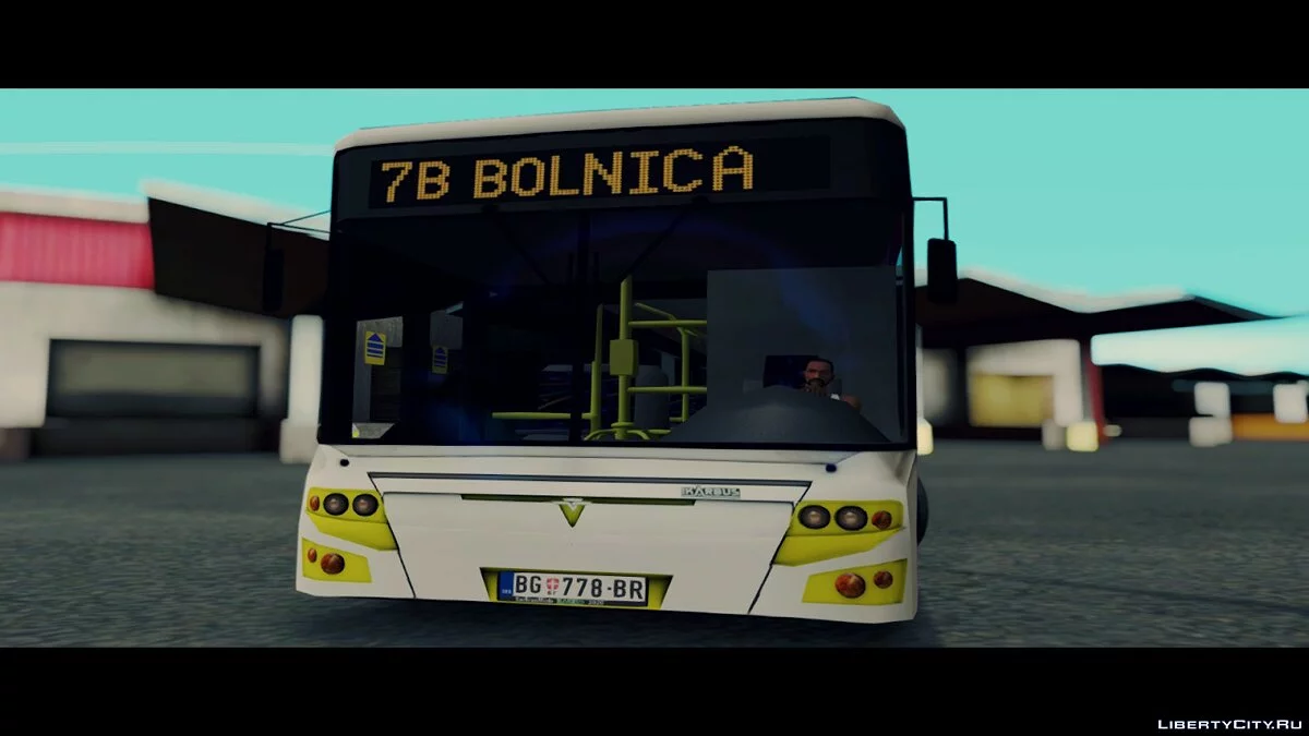Ikarbus IK-112N GSP Beograd Eko senyum / GTA San Andreas