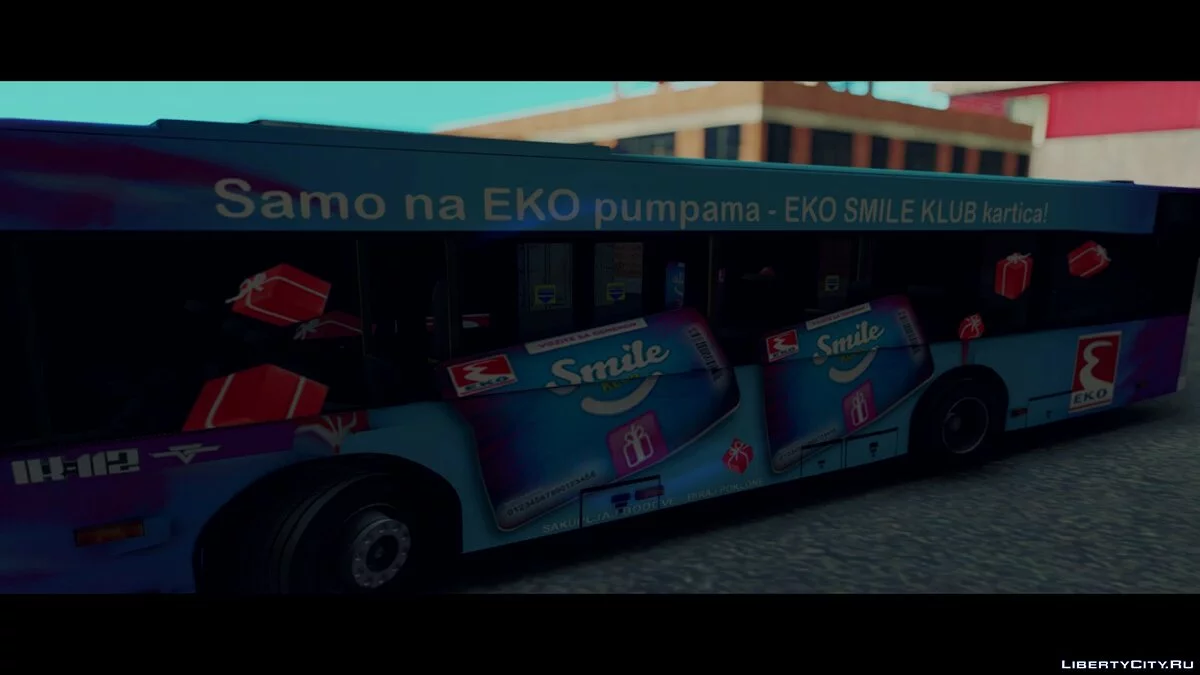 Ikarbus IK-112N GSP Beograd Eko senyum / GTA San Andreas