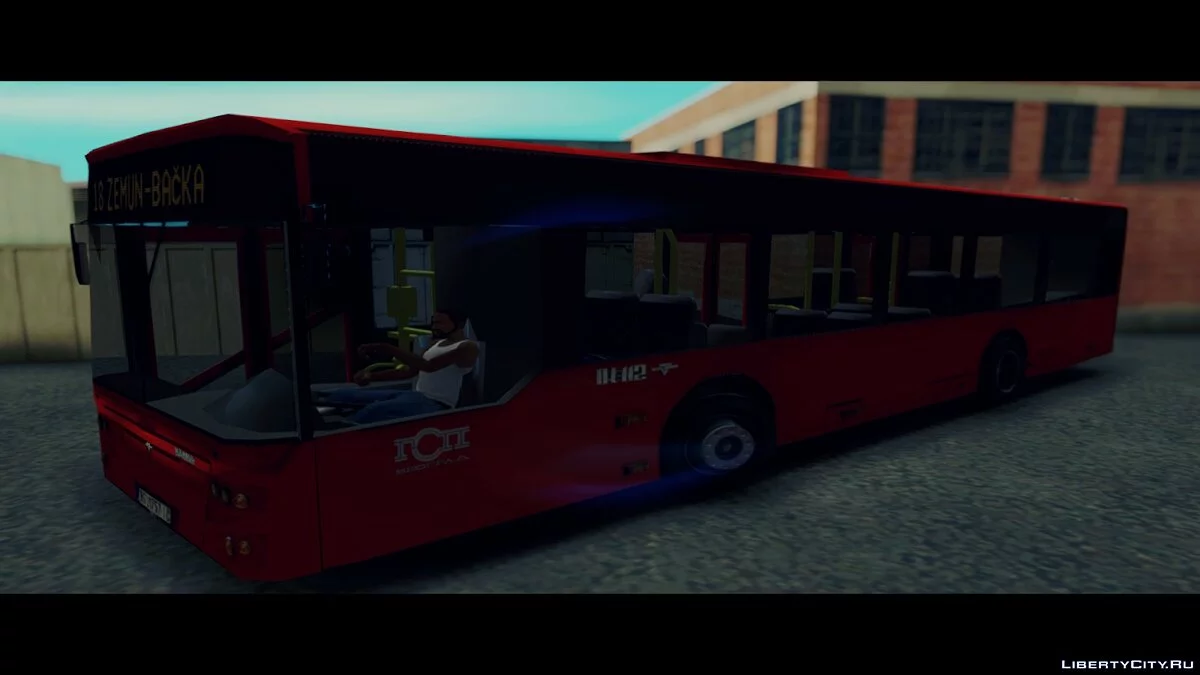 Ikarbus IK-112N GSP Belgrado / GTA San Andreas