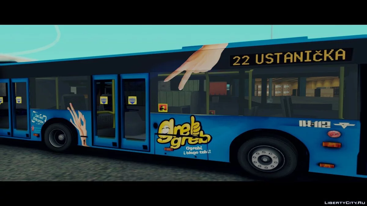 Ikarbus IK-112N Lasta-greb greb / GTA San Andreas