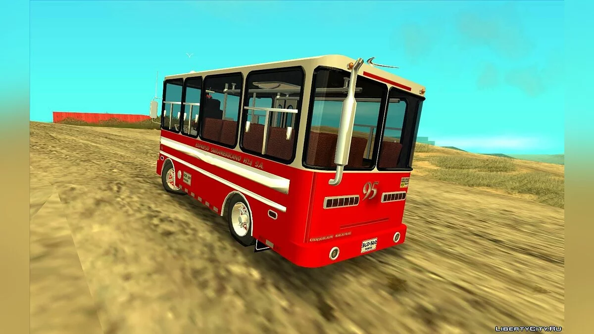 Avia (Classic Colombian Bus) / GTA San Andreas