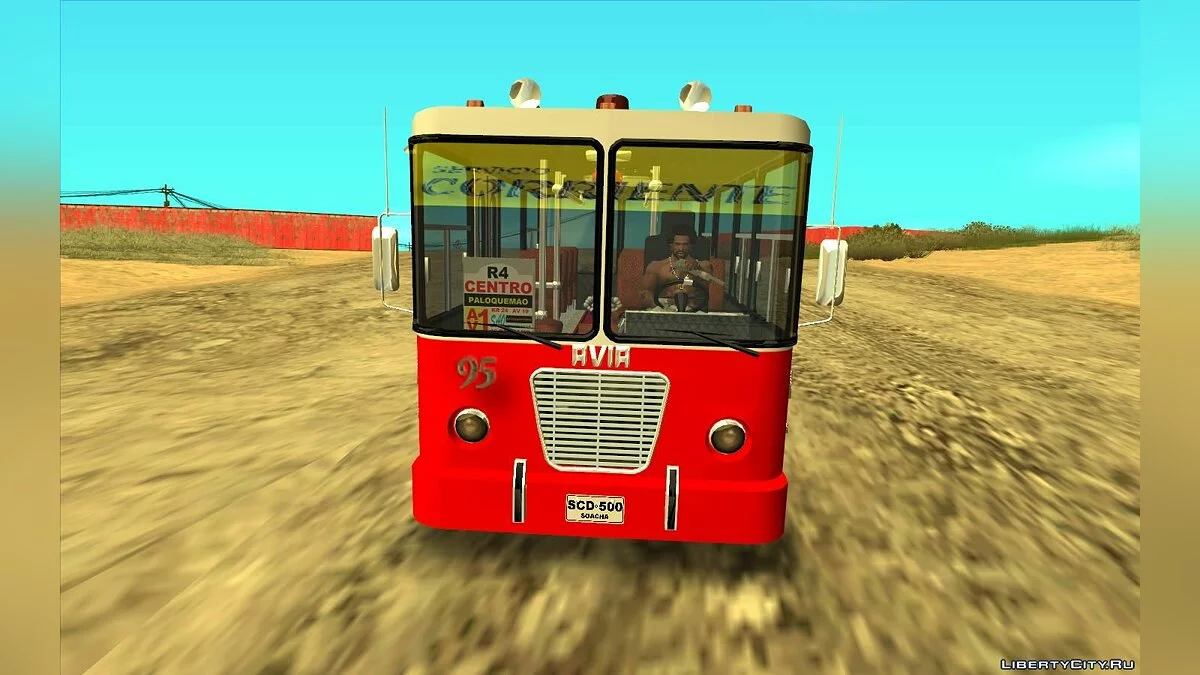 Avia (Classic Colombian Bus) / GTA San Andreas
