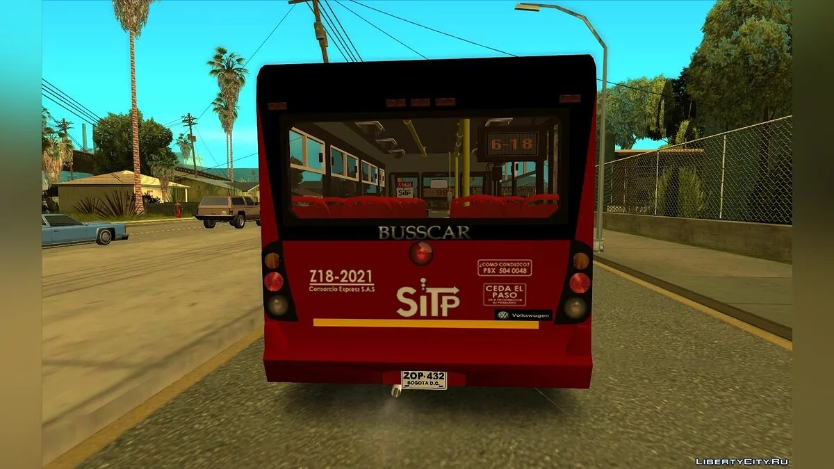 Bus Sitp Especial / GTA San Andreas