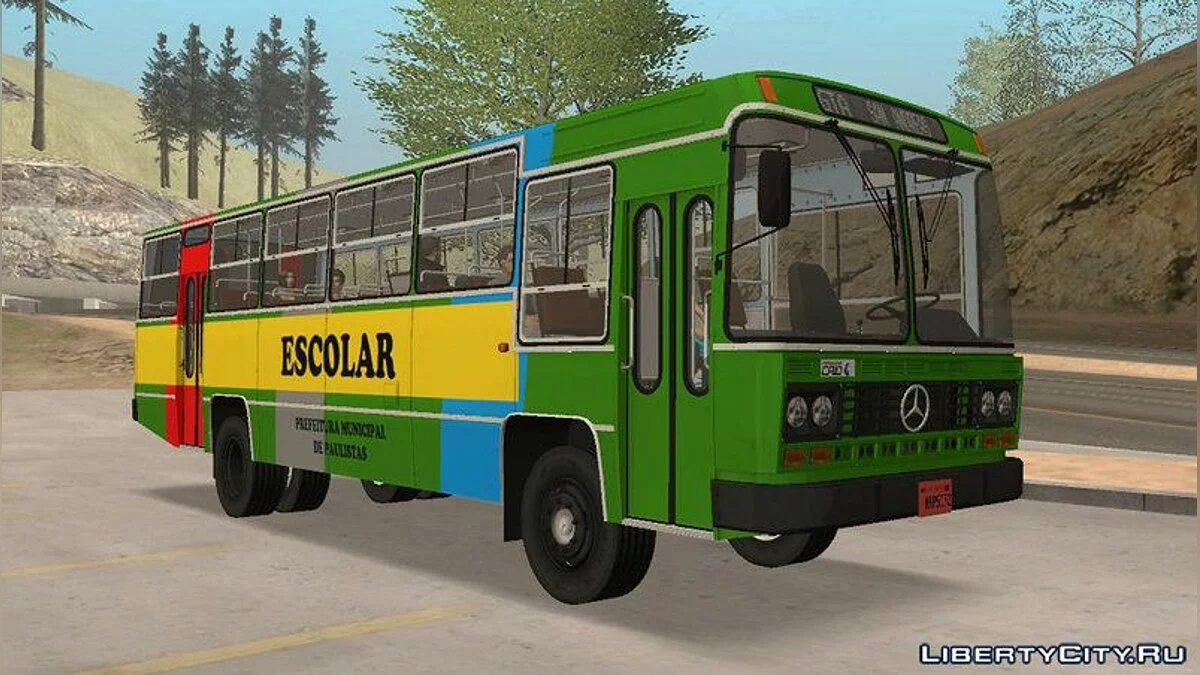 Автобус Caio Gabriela II MBB LPO-1113 1979 / GTA San Andreas