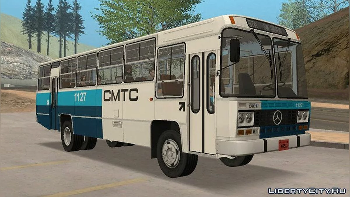 Автобус Caio Gabriela II MBB LPO-1113 1979 / GTA San Andreas
