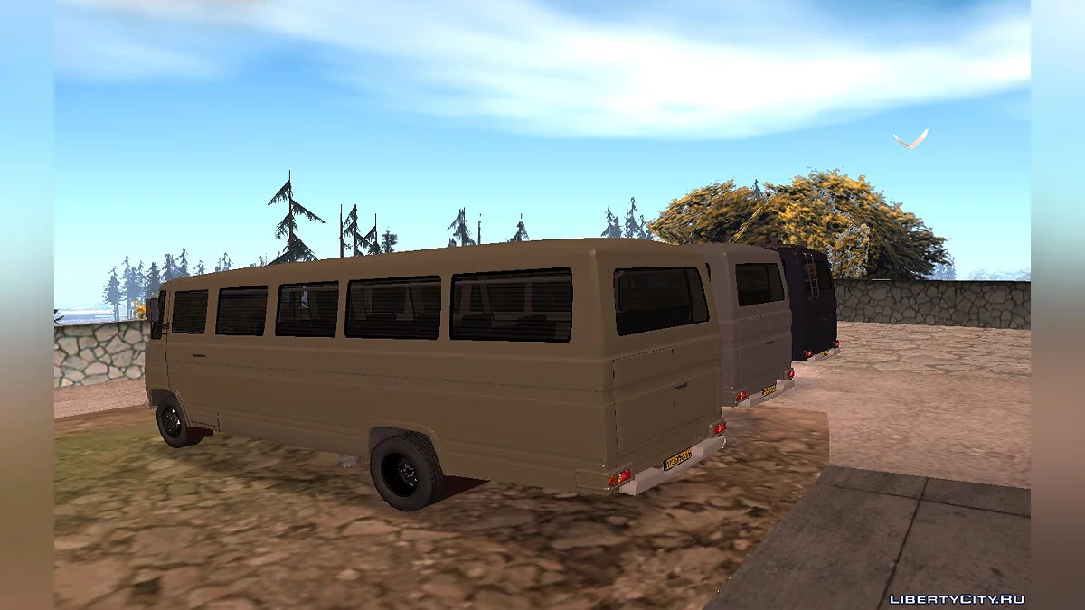 Minibus Benz / GTA San Andreas