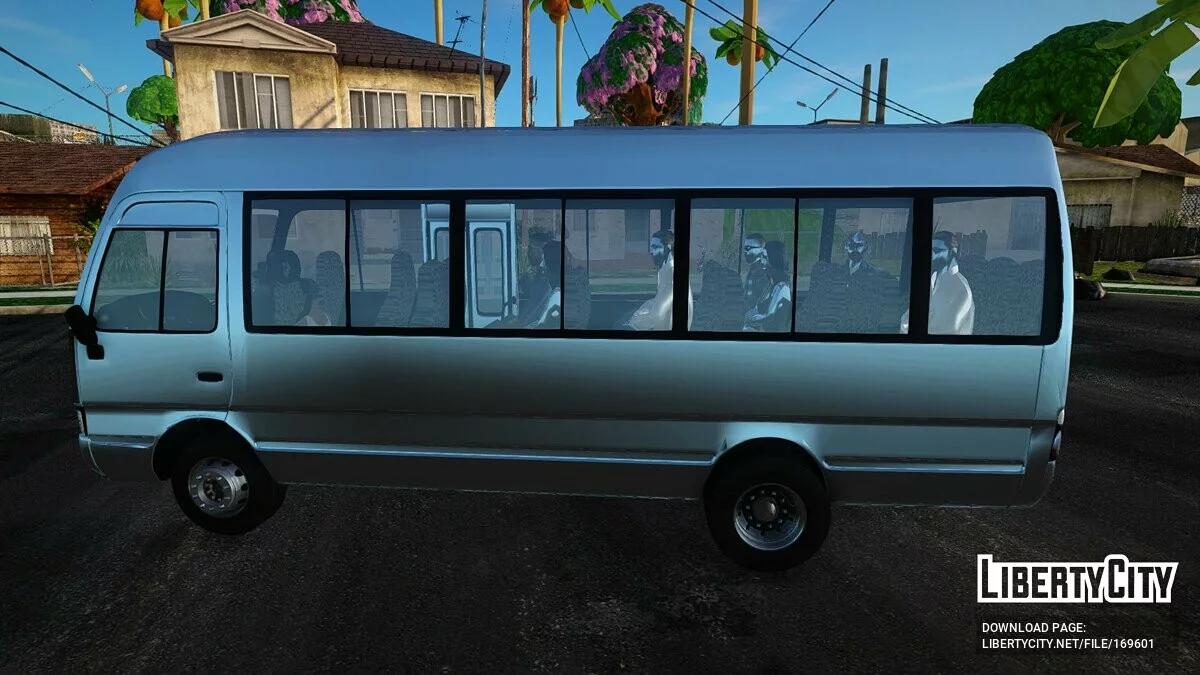 Toyota Coaster 2016 / GTA San Andreas