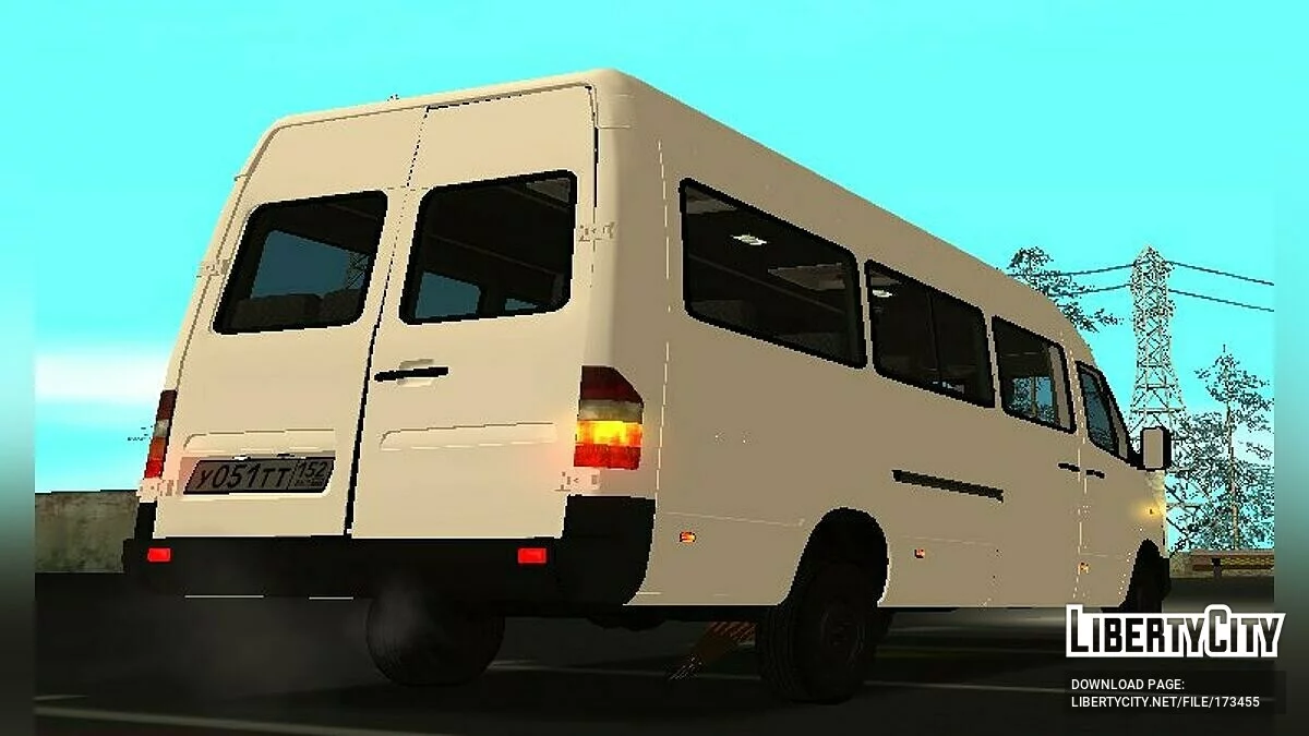 Mercedes-Benz Sprinter 1997 / GTA San Andreas