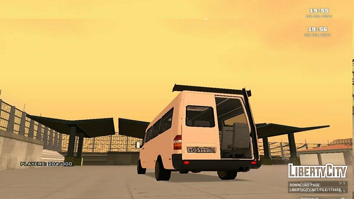 Mercedes-Benz Sprinter 1997 / GTA San Andreas