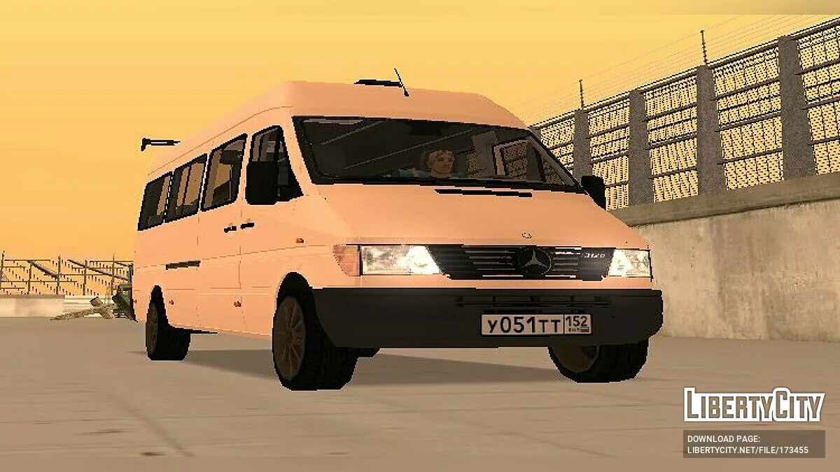 Mercedes-Benz Sprinter 1997 / GTA San Andreas