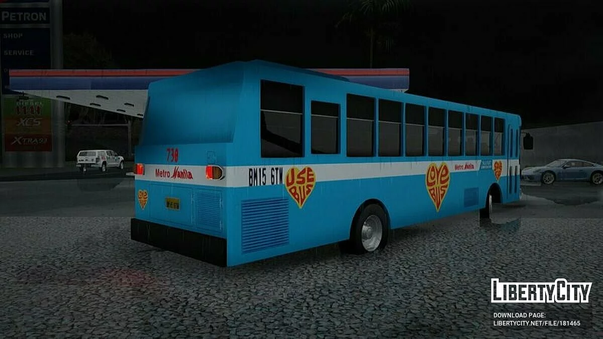 1976 Hino 1005 Love Bus / GTA San Andreas