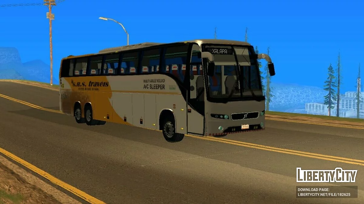 Volvo SRS Travel (оновлена версія) / GTA San Andreas