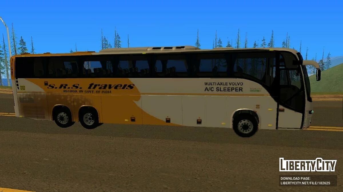 Volvo SRS Travel (оновлена версія) / GTA San Andreas