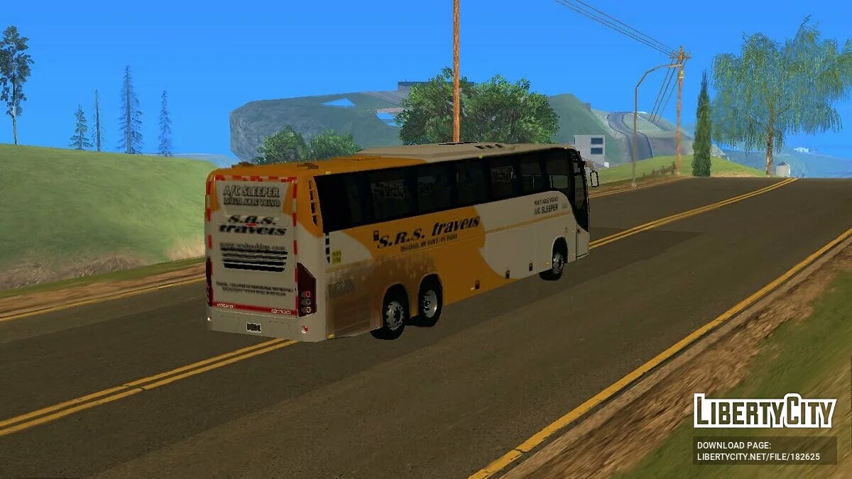 Volvo SRS Travel (оновлена версія) / GTA San Andreas