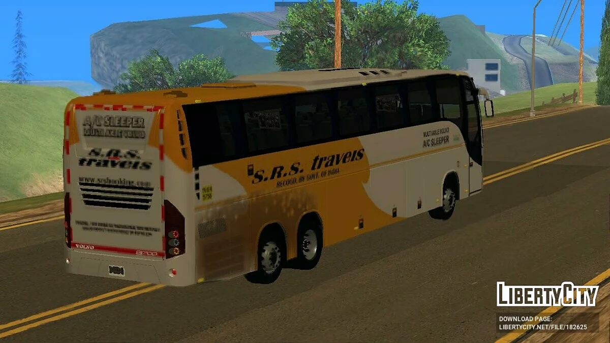 Volvo SRS Travel (оновлена версія) / GTA San Andreas