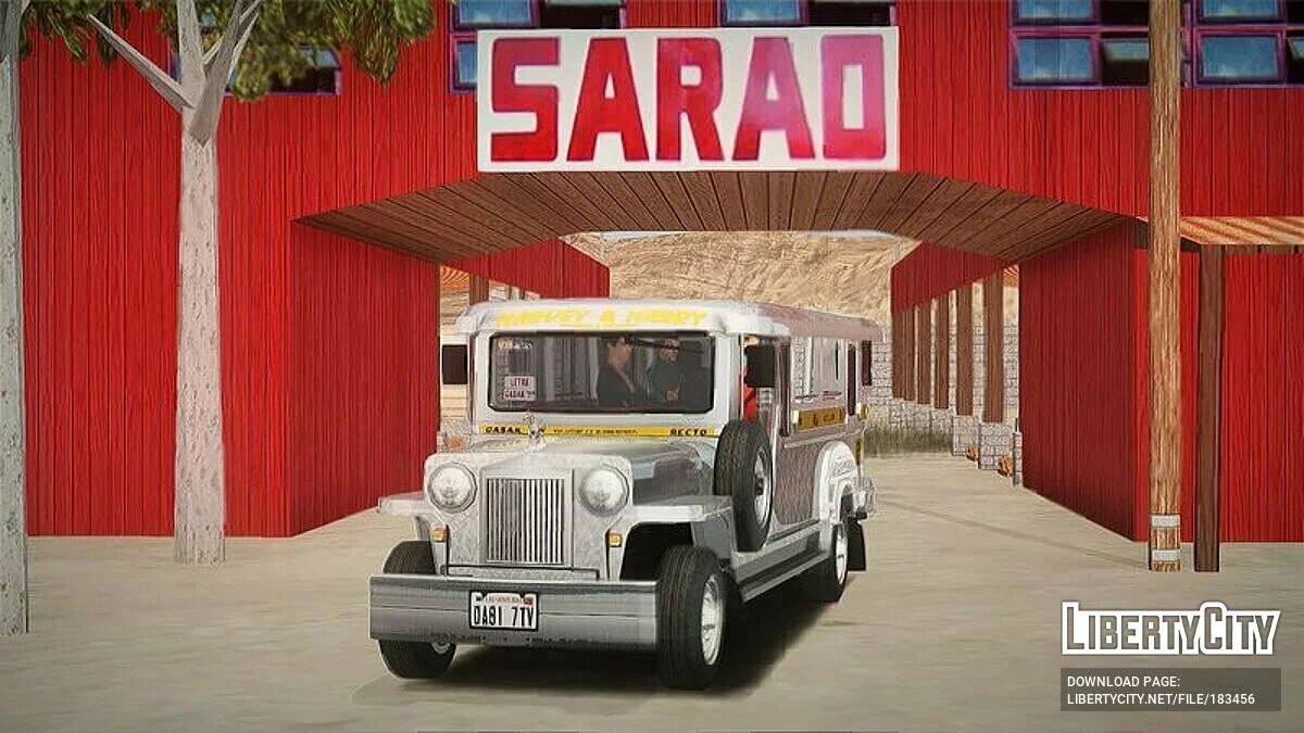 SARAO Jeepney Philippine Taxi / GTA San Andreas