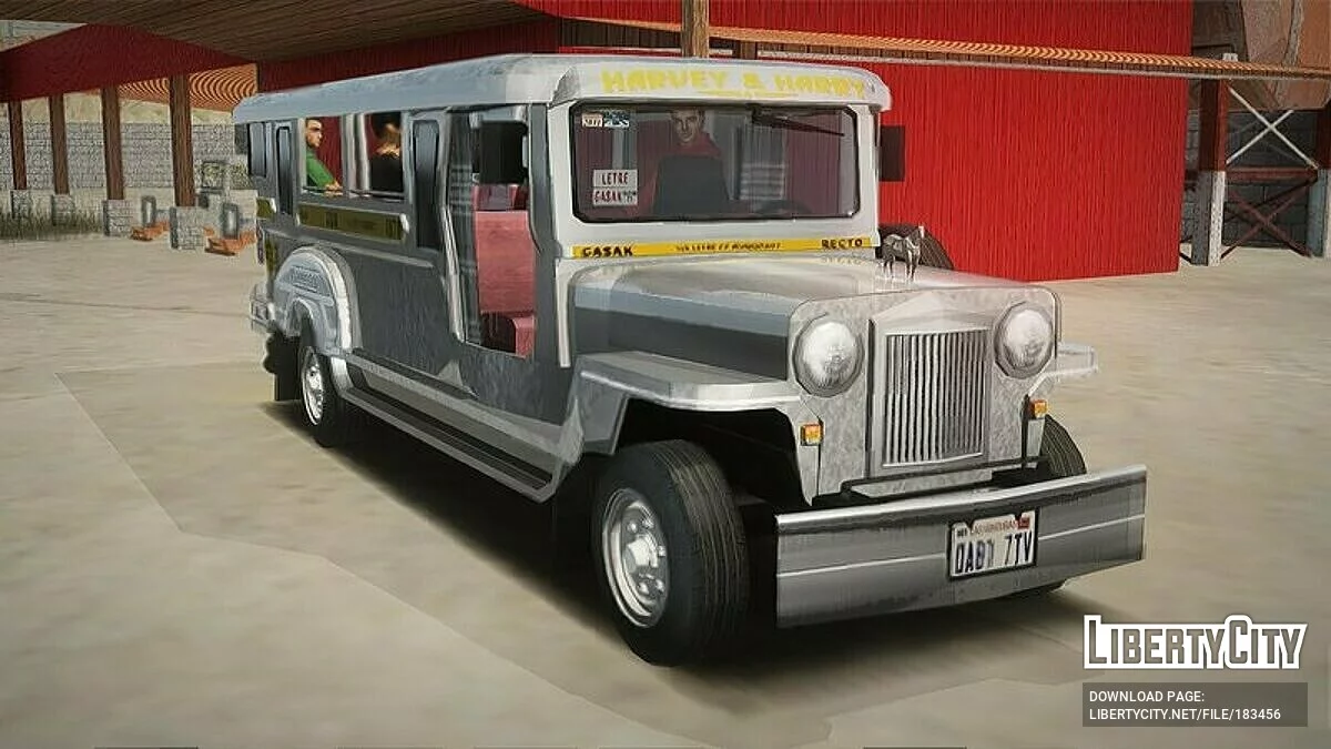 SARAO Jeepney Philippine Taxi / GTA San Andreas