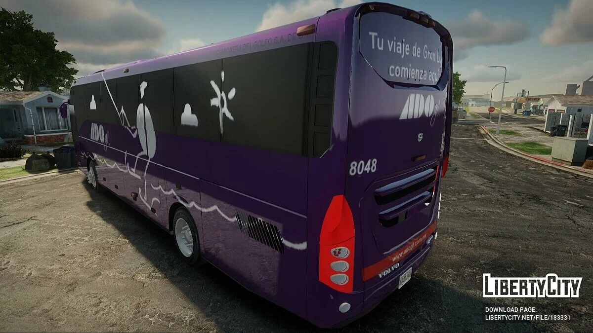 Volvo 9800 de ADO GL / GTA San Andreas