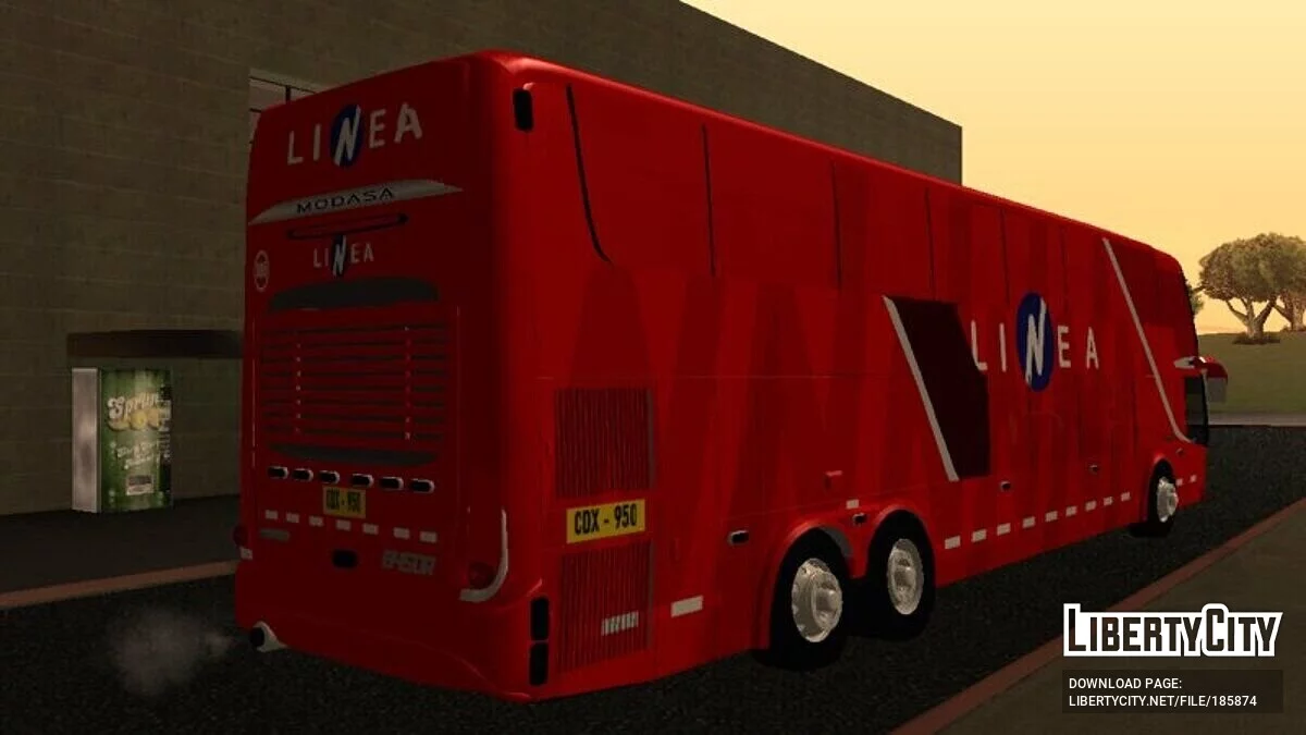MODASA ZEUS 3 — TRANSP LINEA / GTA San Andreas