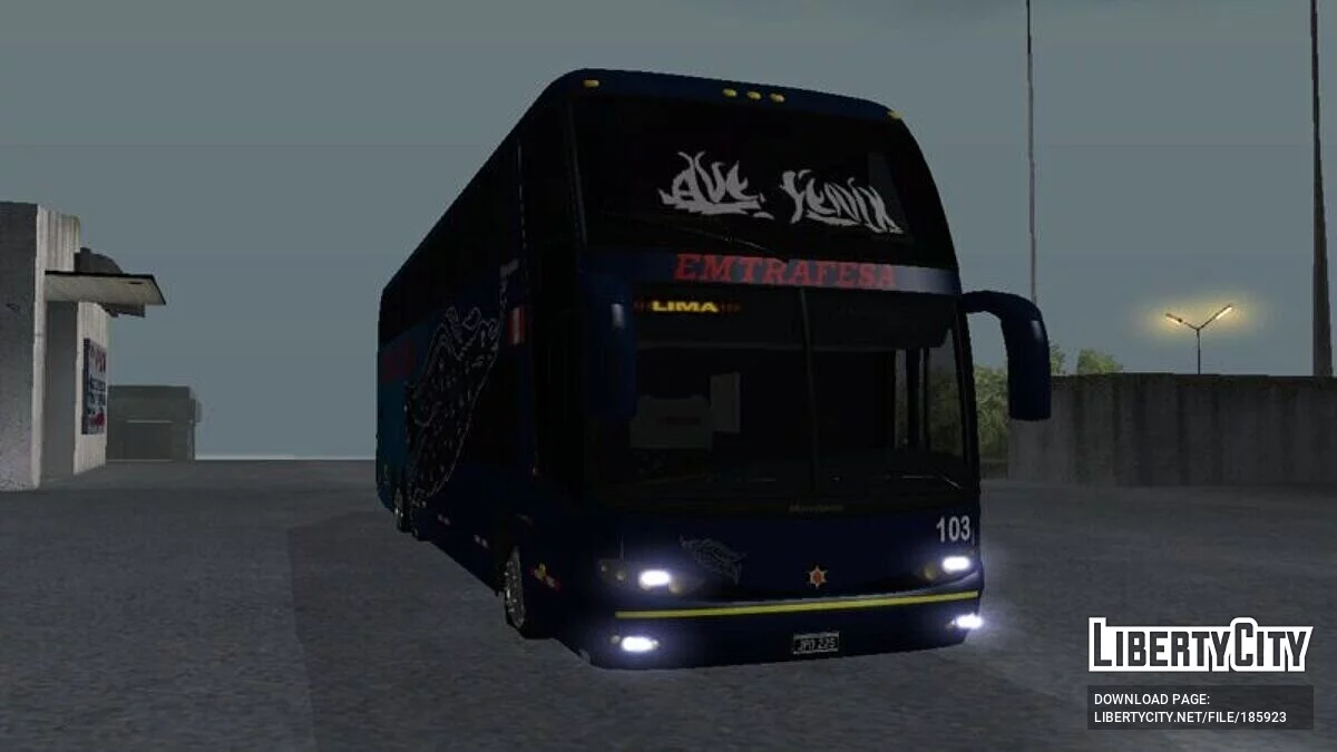 Marcopolo Paradiso G6 1800 DD - Emtrafesa / GTA San Andreas