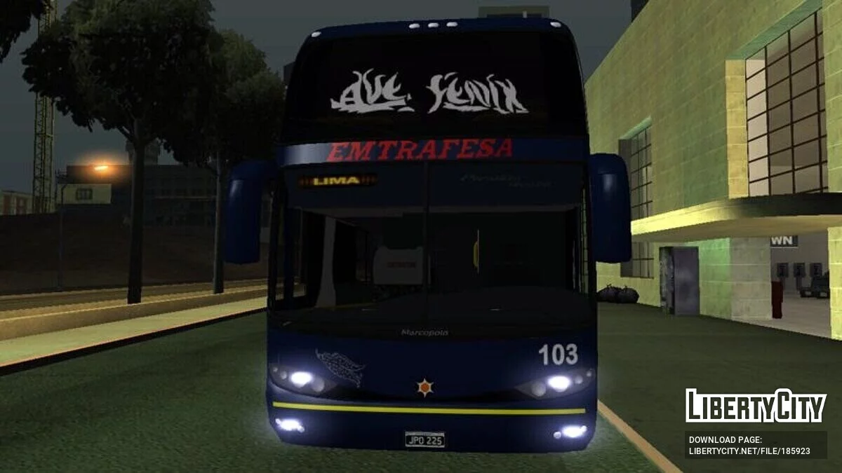 Marcopolo Paradiso G6 1800 DD - Emtrafesa / GTA San Andreas