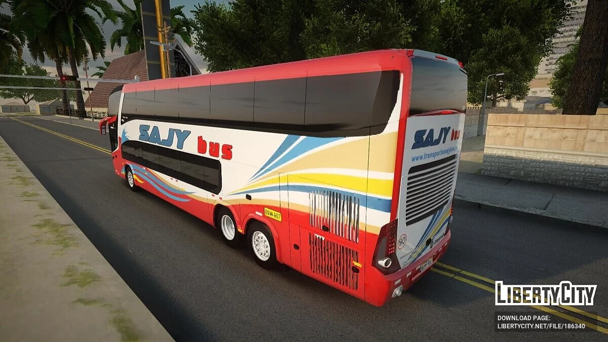 SAJY BUS - Marcopolo Paradiso G7 / GTA San Andreas