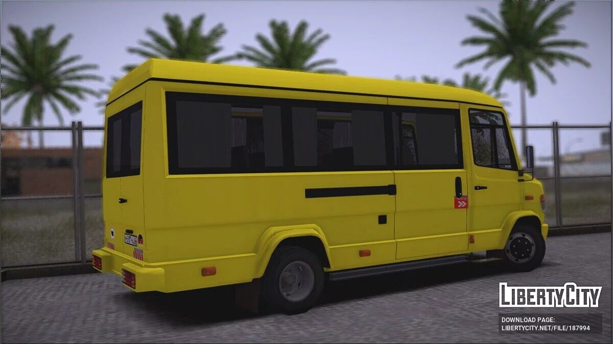 Автобус Mercedes-Benz / GTA San Andreas
