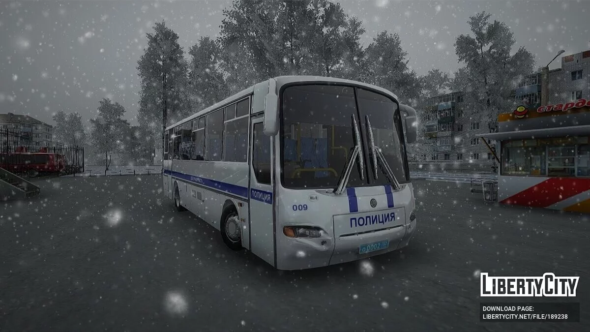 KAvZ 4238 + Police livery / GTA San Andreas