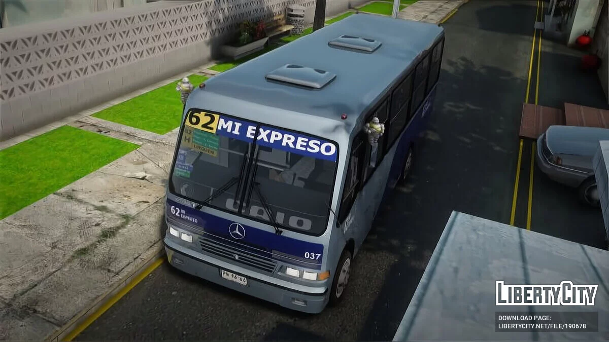 62 Mi Expreso Bus Concepcion / GTA San Andreas