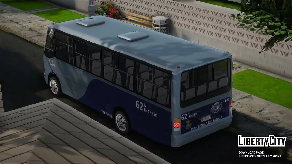 62 Mi Expreso Bus Concepcion / GTA San Andreas