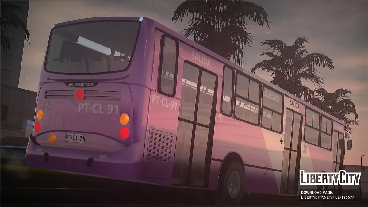 Busscar Urbanuss Mercedes-Benz O-500M / GTA San Andreas