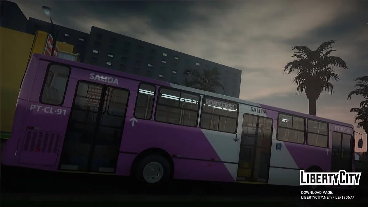 Busscar Urbanuss Mercedes-Benz O-500M / GTA San Andreas
