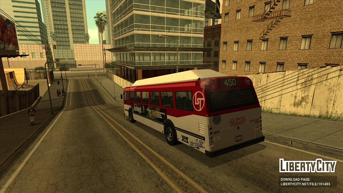 GTA 5 Brute Bus / GTA San Andreas