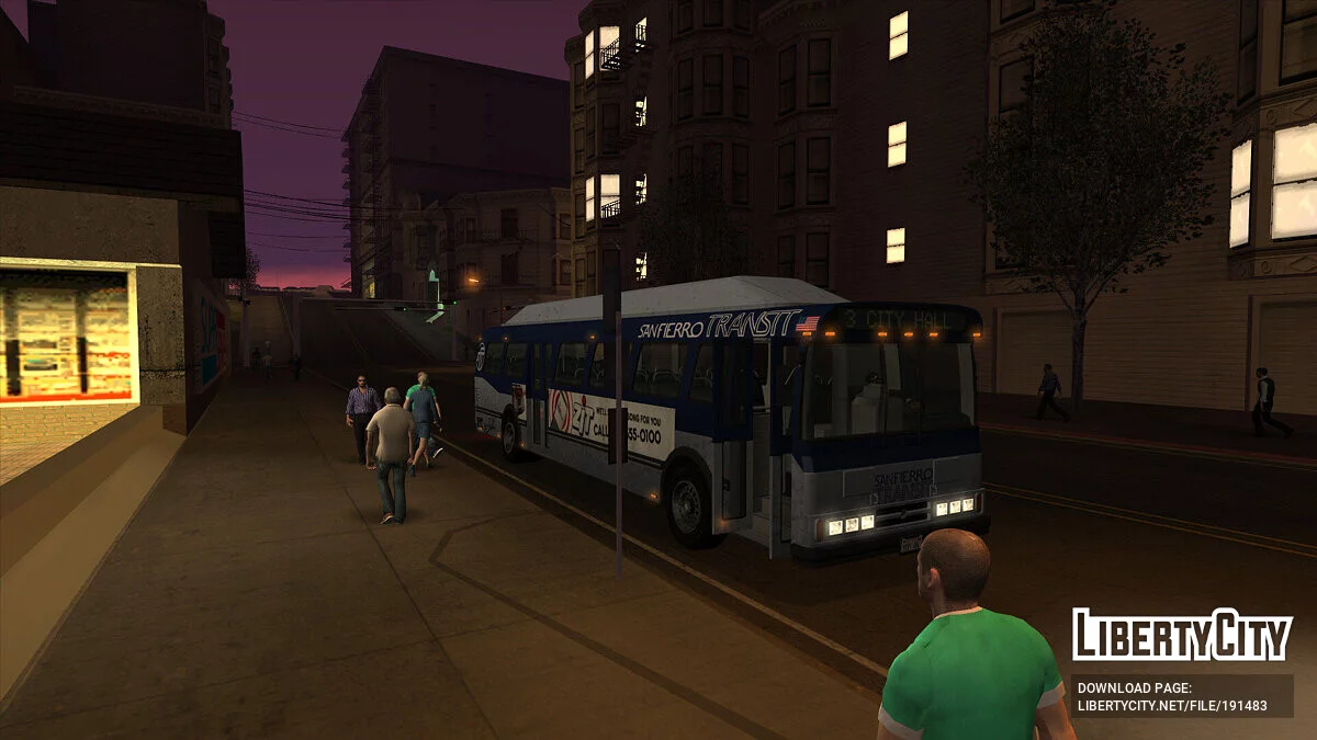GTA 5 Brute Bus / GTA San Andreas