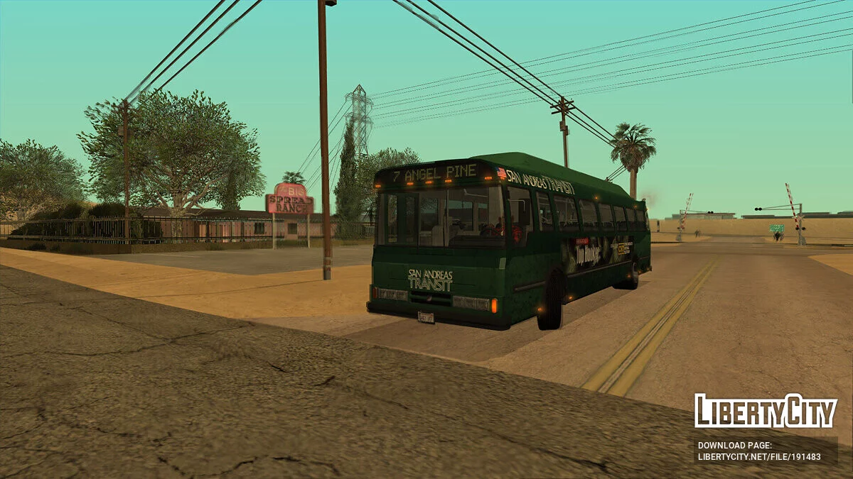 GTA 5 Brute Bus / GTA San Andreas