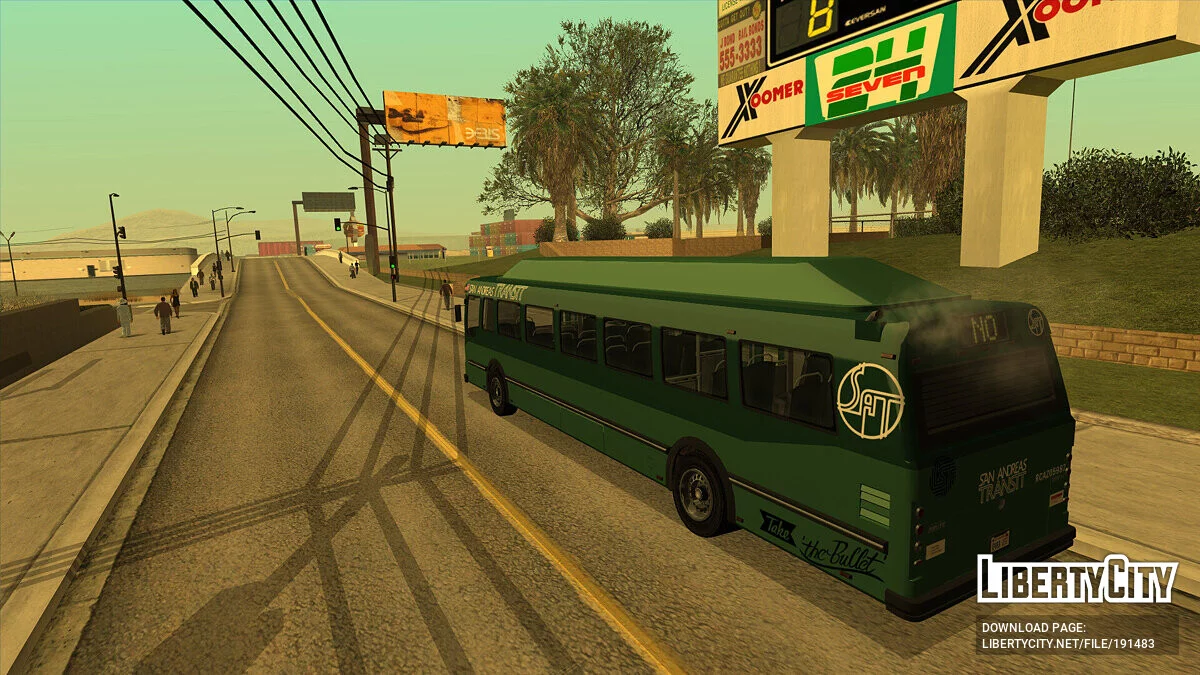 GTA 5 Brute Bus / GTA San Andreas