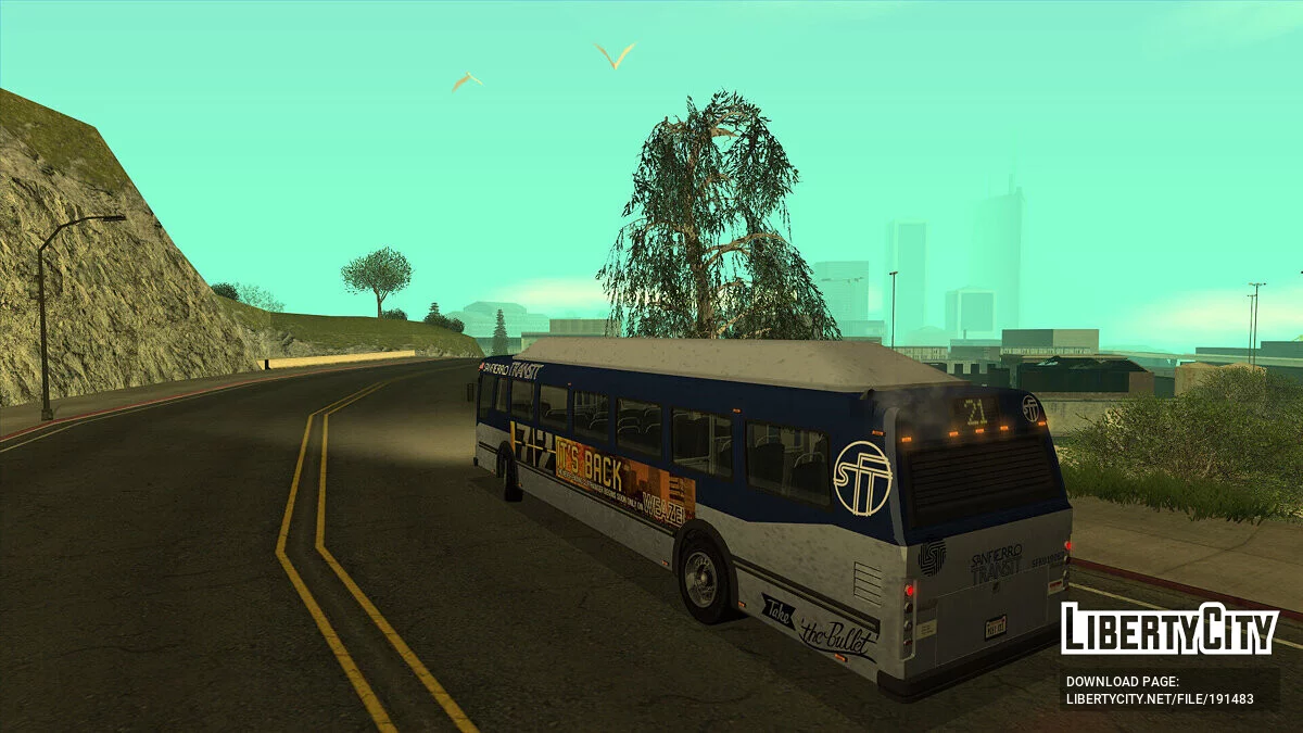 GTA 5 Brute Bus / GTA San Andreas